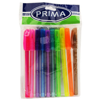 Picture of Prima Flash Ballpoint Pen, Set Of 10 Assorted Colors