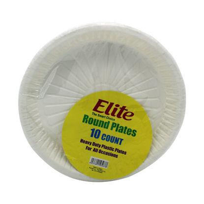 Picture of  10 plates - Elite - Large - Plastic