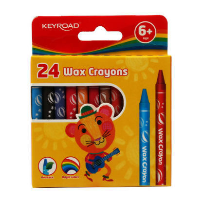 Picture of Crayon,8*90mm,24pcs/color box KR971558