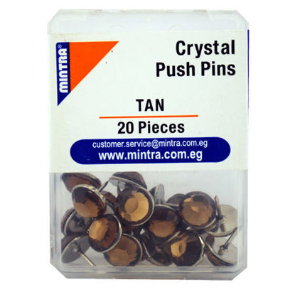 Picture of Blackboard Crystal pin (Tan 29 ) 20 pieces 95676