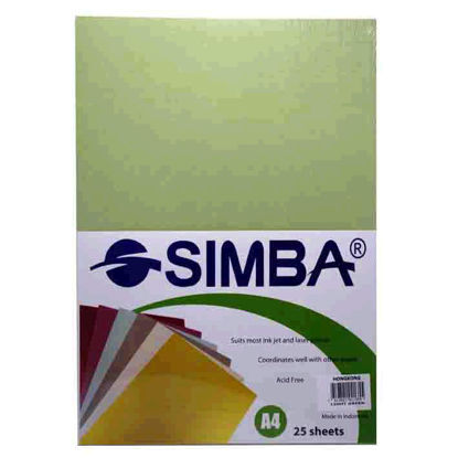 Picture of Simba Photocopy Paper Package, 210gm, 25 Sheets, Model Hoon