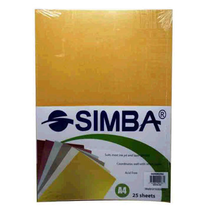 Picture of Simba Photocopy Paper Package, 210gm, 25 Sheets, Model Hoon