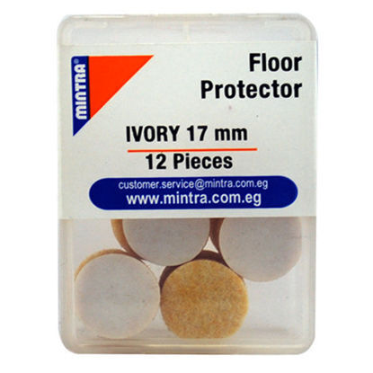 Picture of  Floor Protector - Mintra – Round  - Ivory - 17ml – 12 Pcs - No. 95991