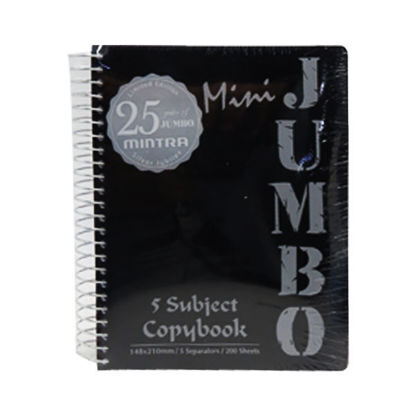 Picture of mini jumbo notebook wire 200 sheets A5