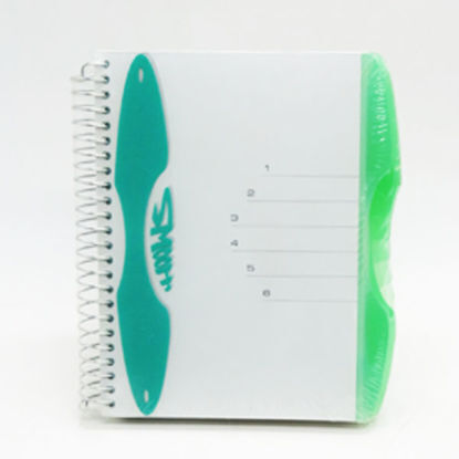 Picture of Notebook Mintra Smooth 192 sheets with separators A5 