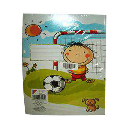 Picture of SCHOOL NOTEBOOK MINTRA STAPLED 28 PAPERS SQUARED COSHET COVER