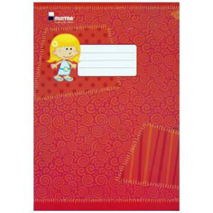 Picture of SCHOOL NOTEBOOK MINTRA STAPLED 60 PAPERS LINED COSHET COVER