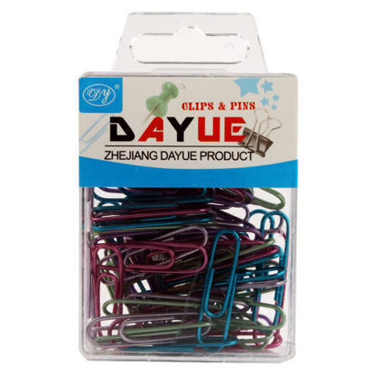 Picture of Dayue Colorful Metal Paper Clips Cork Board - 60pcs - No:DYE1041