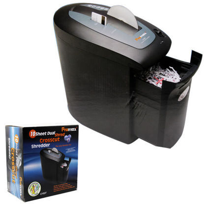 Picture of Promax Paper Shredder 10 Sheets C1027