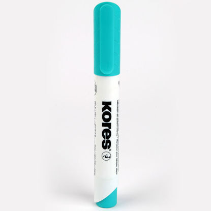 Picture of Whiteboard Marker - Kores - Round Tip XW1 turquois -