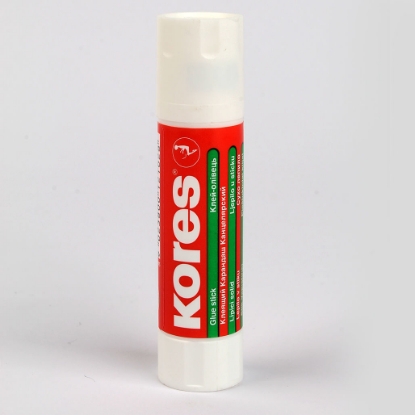 Picture of Kores Glue Stick, Solid, Washable, Non-toxic,  10g , Model 12102