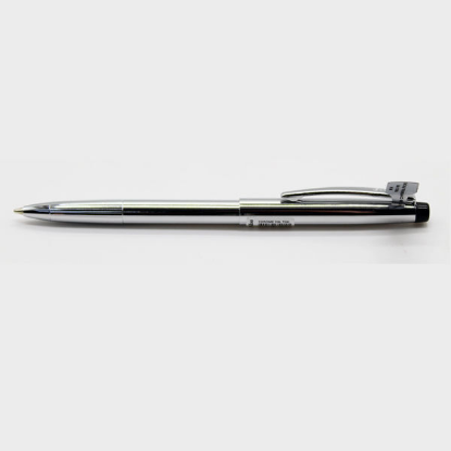 Picture of Chrome Pen - Scrikss - Ballpoint Pen With Clip - Silver - Model-108 No. 54007