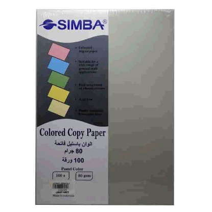 Picture of Light pastel colors photocopy paper package 80 gsm 100 sheets