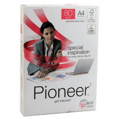 Picture of Pioneer Photographic Paper Package 80 Grams 2 Perforation 500 Sheets A4
