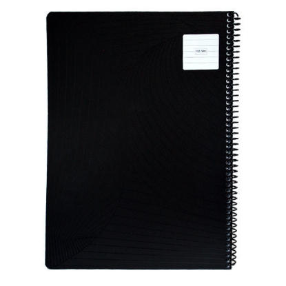 Picture of Notebook - Wire - Plastic - 100 Sheet - Lined - 70 Gsm - A4 - model 99-352521