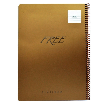 Picture of Notebook - Wire - Plastic - 100 Sheet - Lined - 70 Gsm - A4 - Model 99-320321