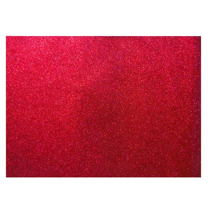 Picture of SIMBA EVA FOAM GLITTER STICKER 70 × 50 CM Red