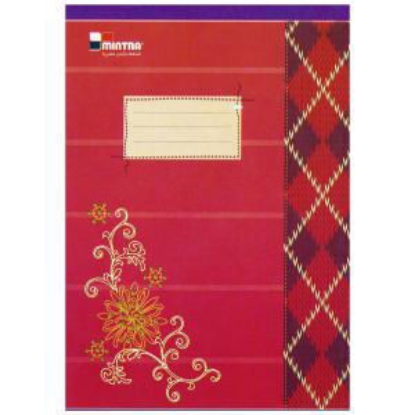 Picture of SCHOOL NOTEBOOK MINTRA STAPLED 60 PAPERS 9 LINES COSHET COVER