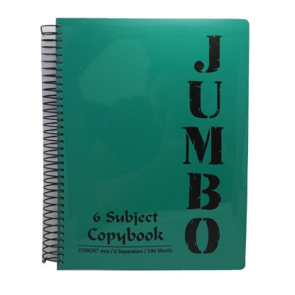 Picture of Mintra Jambo Notebook 6 Subject - 240 Sheets A4