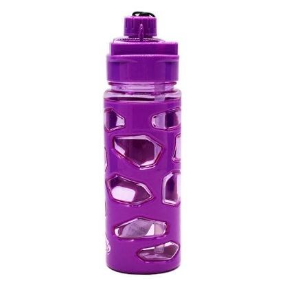 Picture of Clear 2-eye bottle with cover 500 ml