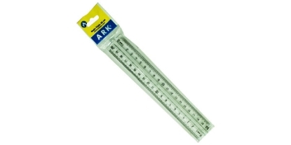 Picture of  Ruler , Ark , Plastic , Clear , 20 Cm , Model 089