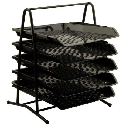 Picture of Ark 5 Tier Document Tray(Semi Metal) 1800-5
