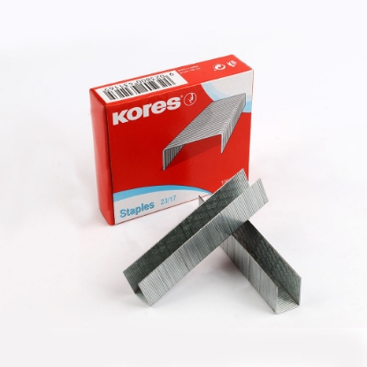 Picture of Kores Stainless Steel Staples, 23/17, 1000 pcs