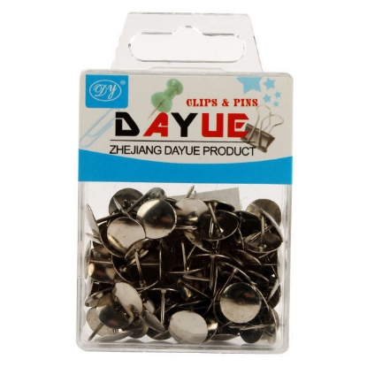 Picture of thumb tacks for office - pins E1026