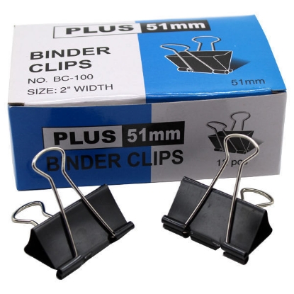 Picture of PLUS Bulldog (  Binder Clips ) 51 mm