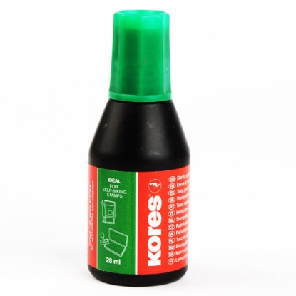 Picture of Kores Stamp Pad ink, 28 mm green, model 71318