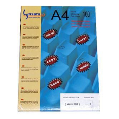 Picture of Computer Labels - A4 - Lynsam - 105*70-8