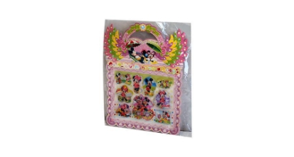 Picture of 3D sticker / water toy on card 2498-7