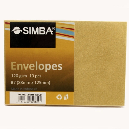 Picture of Envelope 8.8×12.5 cm colord 120 gsm B7