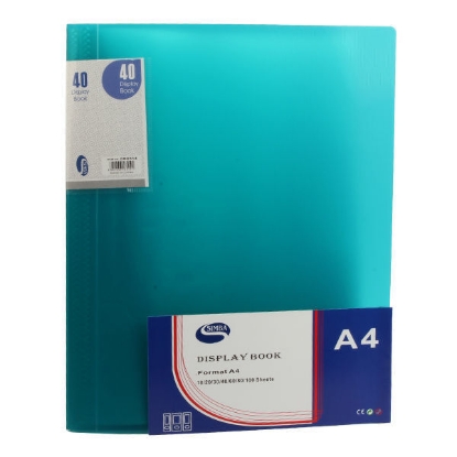 Picture of display book SIMBA A4 40 POCKETS 8514
