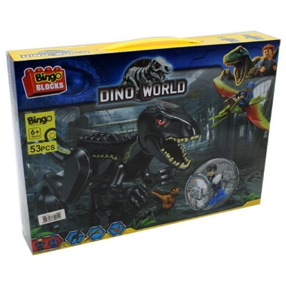 Picture of Bingo Block Dino World Medium 56 PCS NO:HK-0015
