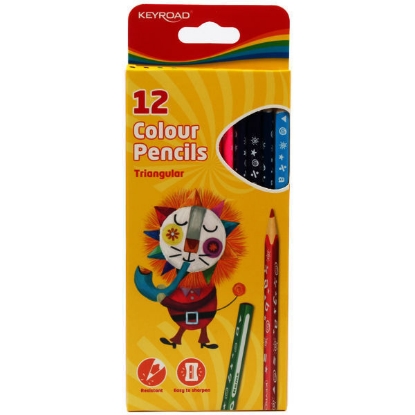 Picture of   Wood Colours – Keyroad - Medical Triangle - 12 Pen - Medical Triangle – Model KR971273