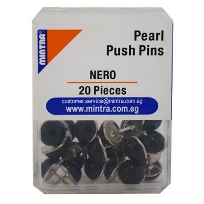 Picture of Office Pin Board Pearl color (nero Z25) 20 pieces 95653