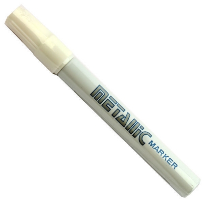 Picture of METALIC Korean PAINT MARKER - White
