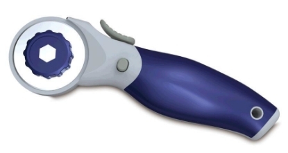 Picture of KW Rounded cutter knife 45 mm Model 03804