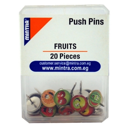 Picture of Board Pin (FRUITS shape ) 20 pieces 95472