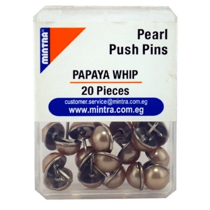 Picture of Board Pin Pearl color (papaya whip) 20 piece 956