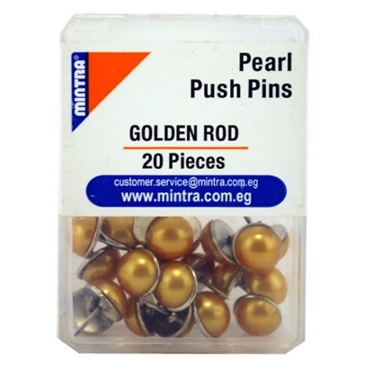 Picture of Pearl board pin color(golden rod Z50 )20 Pieces 9565