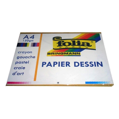 Picture of FOLIA DRAWING PAPERS 10 SHEETS 150 GM A4 ORANGE