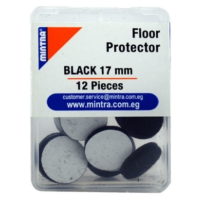 Picture of  Floor Protector  - Mintra - Round - Black - 17ml – 12 pcs - No. 95988