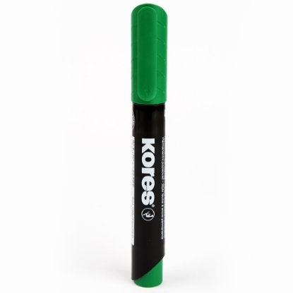 Picture of KORES Marker permanent XP2 chisel Green Nr 20955 