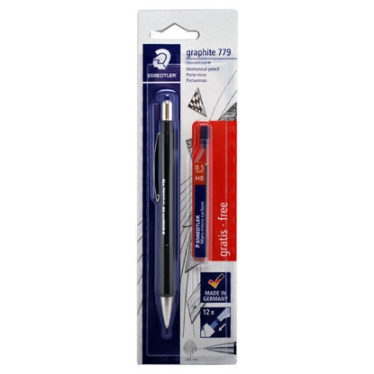 Picture of stedler set of 0.5 mm - (mechanical pencil+ mechanical pencil leads)  - Model 5-779