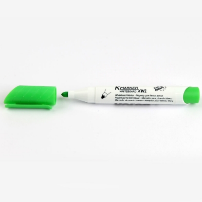 Picture of Whiteboard Marker - Kores - Round Tip - Light Green - No. 20831