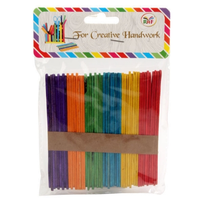 Picture of Wooden Sticks - Simba - Colors - 50 Pcs  - Model mb-1002