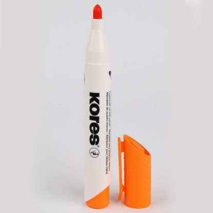 Picture of Whiteboard Marker - Kores – Round Tip - Orange - No. 20834
