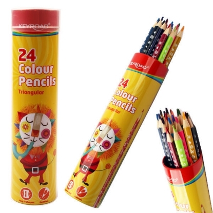 Picture of keyroad color pencils 24pcs KR971932